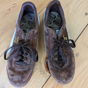 Classic Brown Suede Men's Puma Sneakers